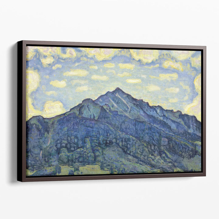 Landschaft in den Schweizer Alpen - Canvas Print Wall Art