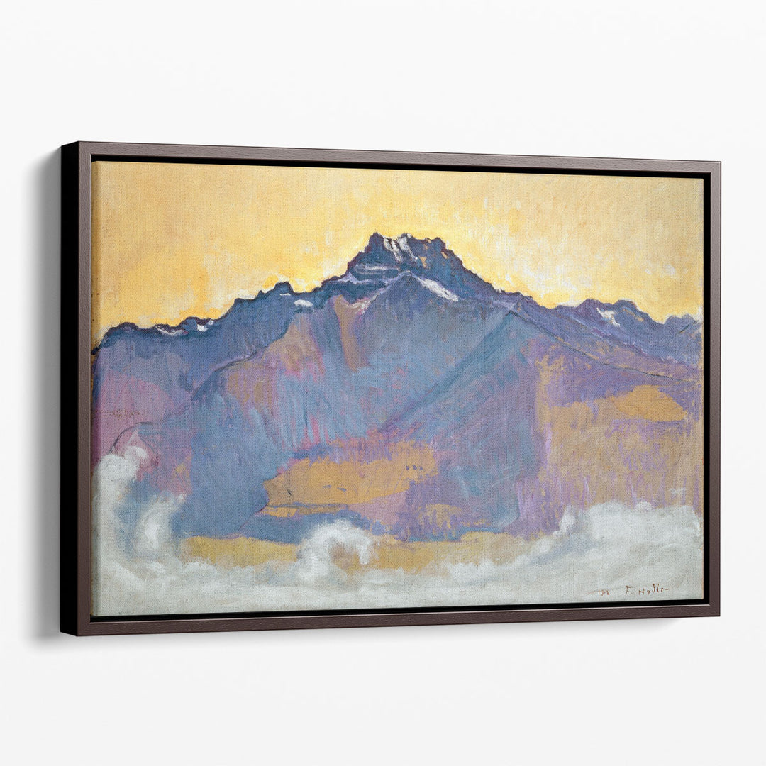 The Dents Du Midi Seen from Chesières, 1912 - Canvas Print Wall Art