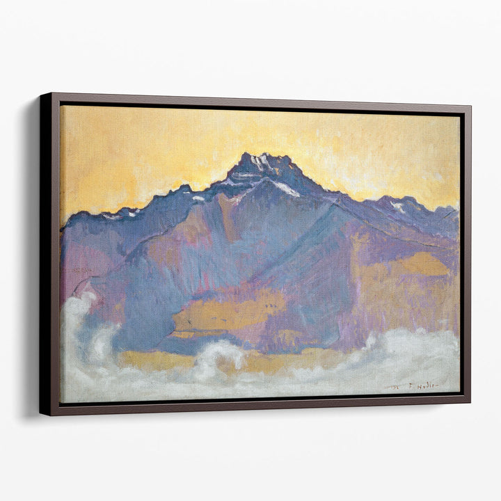 The Dents Du Midi Seen from Chesières, 1912 - Canvas Print Wall Art