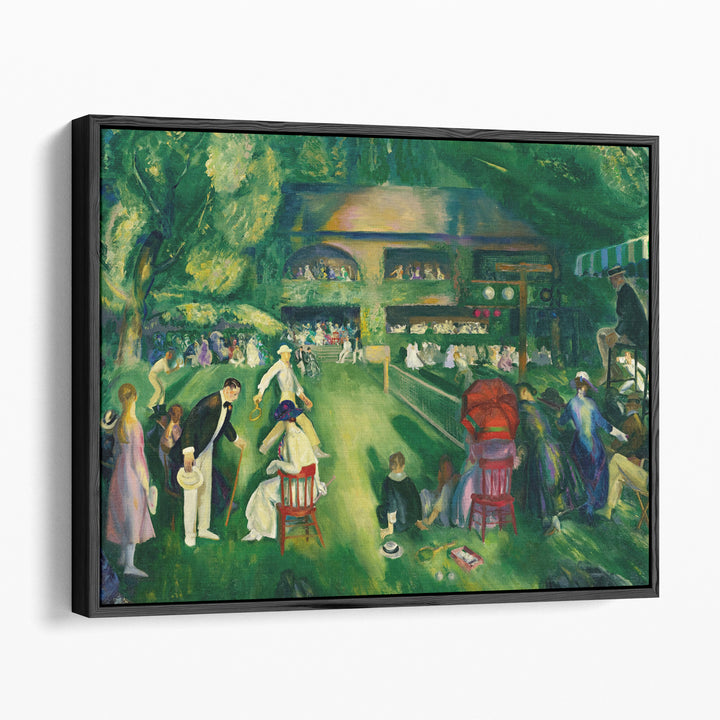 Tennis at Newport, 1920 - Canvas Print Wall Art