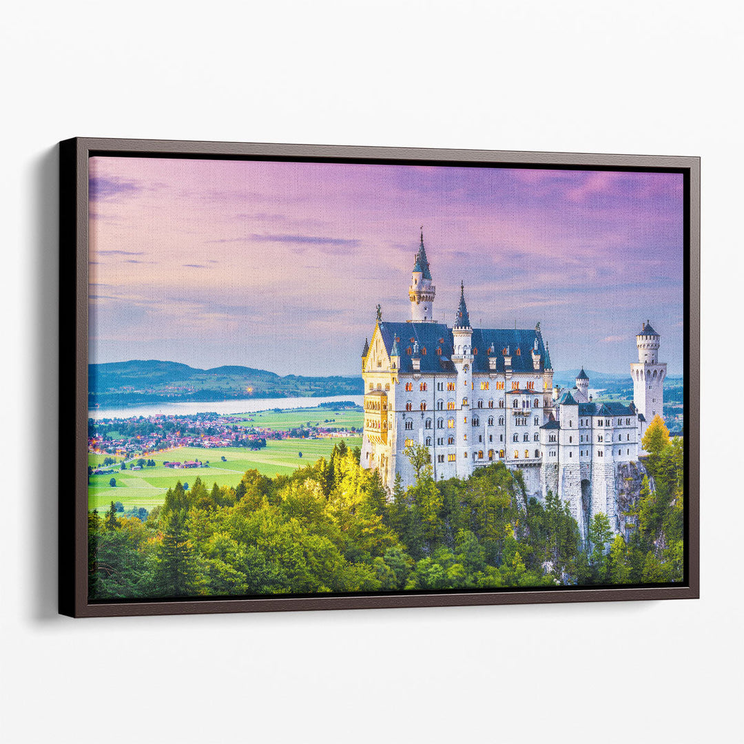 Neuschwanstein Castle in Germany - Canvas Print Wall Art