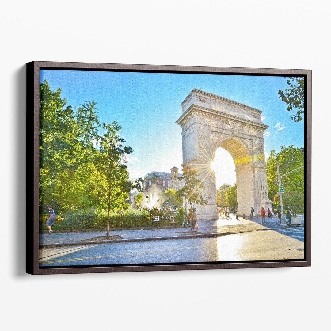 Washington Square Park in New York City - Canvas Print Wall Art