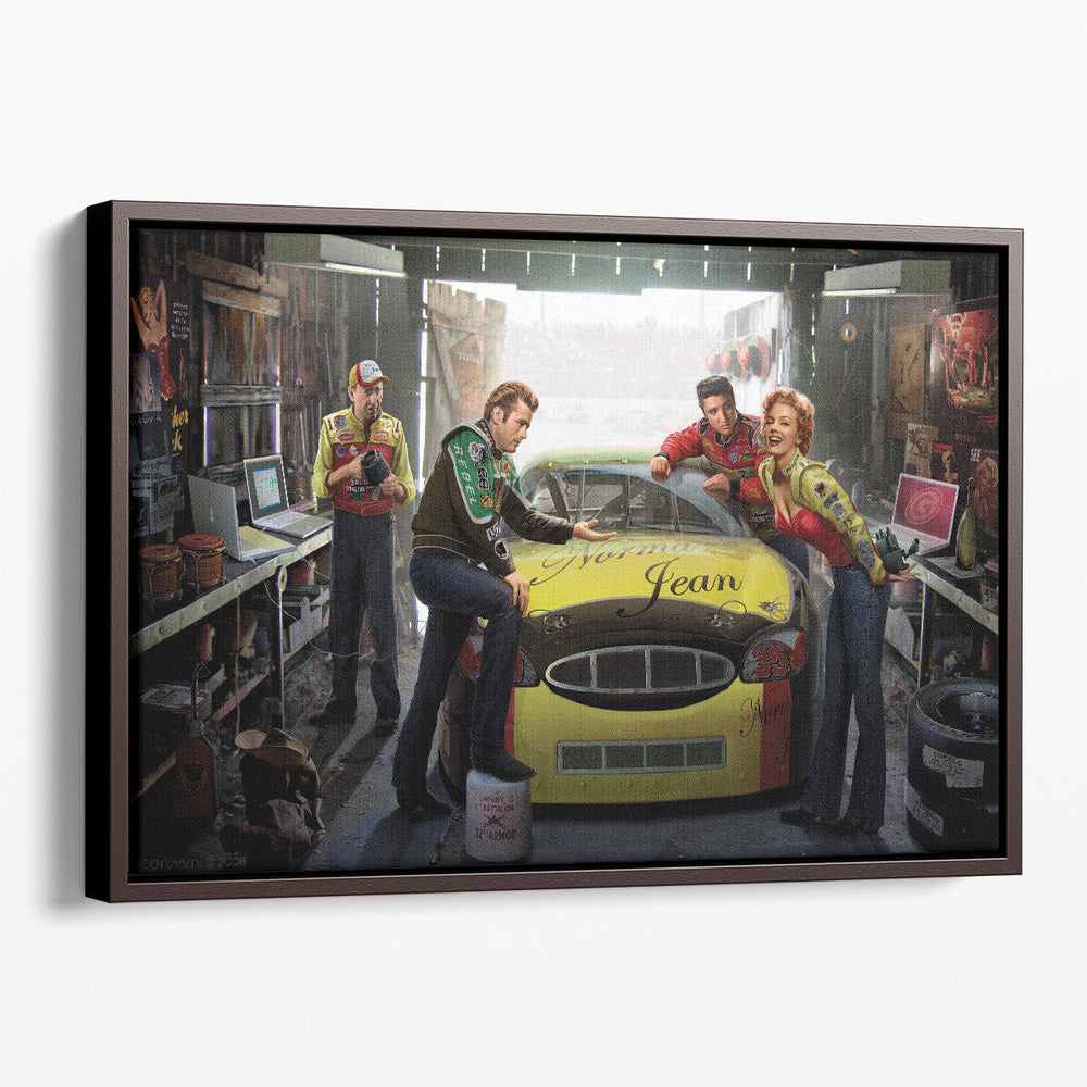 Eternal Speedway - Canvas Print Wall Art