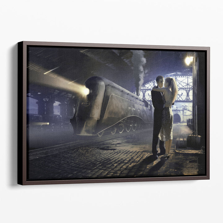 Train Depot - Canvas Print Wall Art