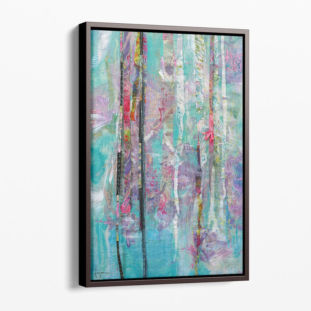 Bloom Shimmer Sparkle II - Canvas Print Wall Art