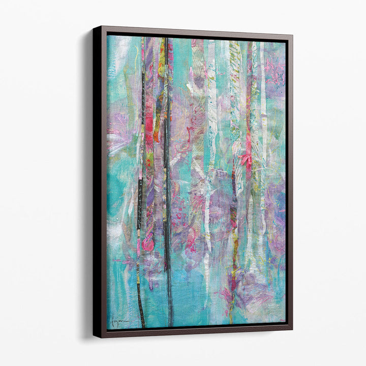 Bloom Shimmer Sparkle II - Canvas Print Wall Art