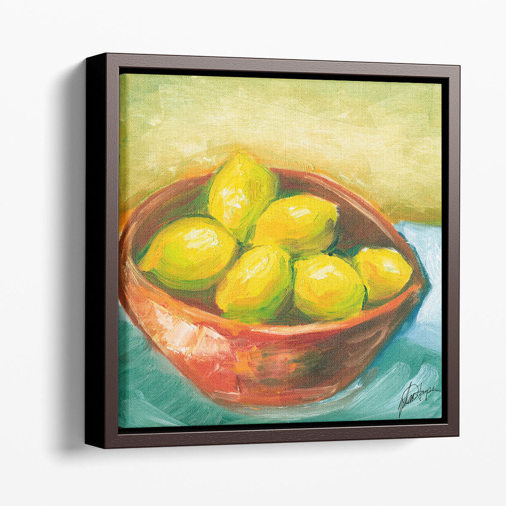 Bowl of Fruit IV - Canvas Print Wall Art