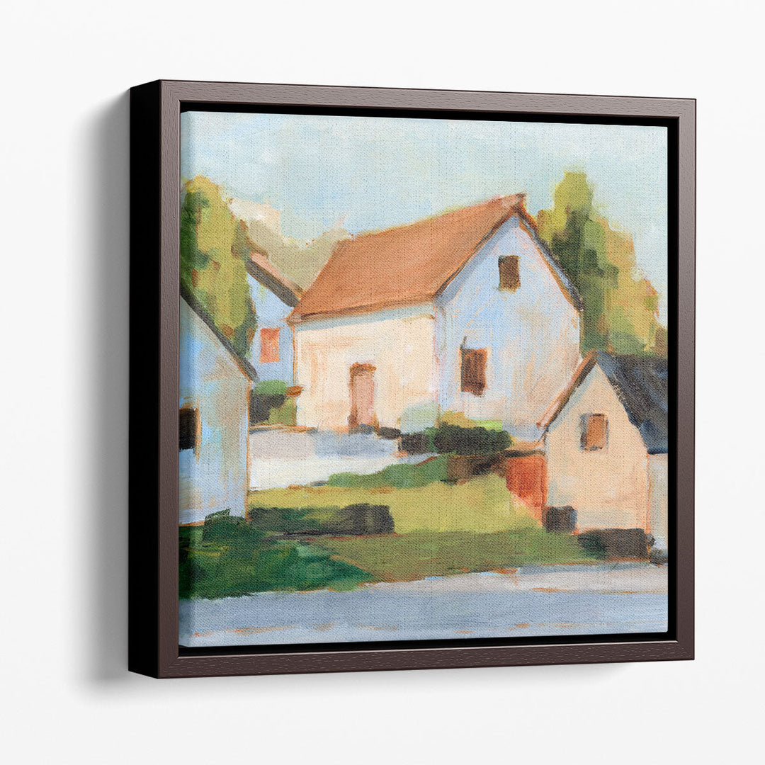 European Farmhouses I - Canvas Print Wall Art