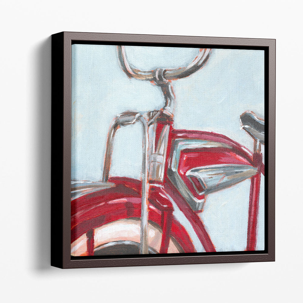 Retro Cycle II - Canvas Print Wall Art