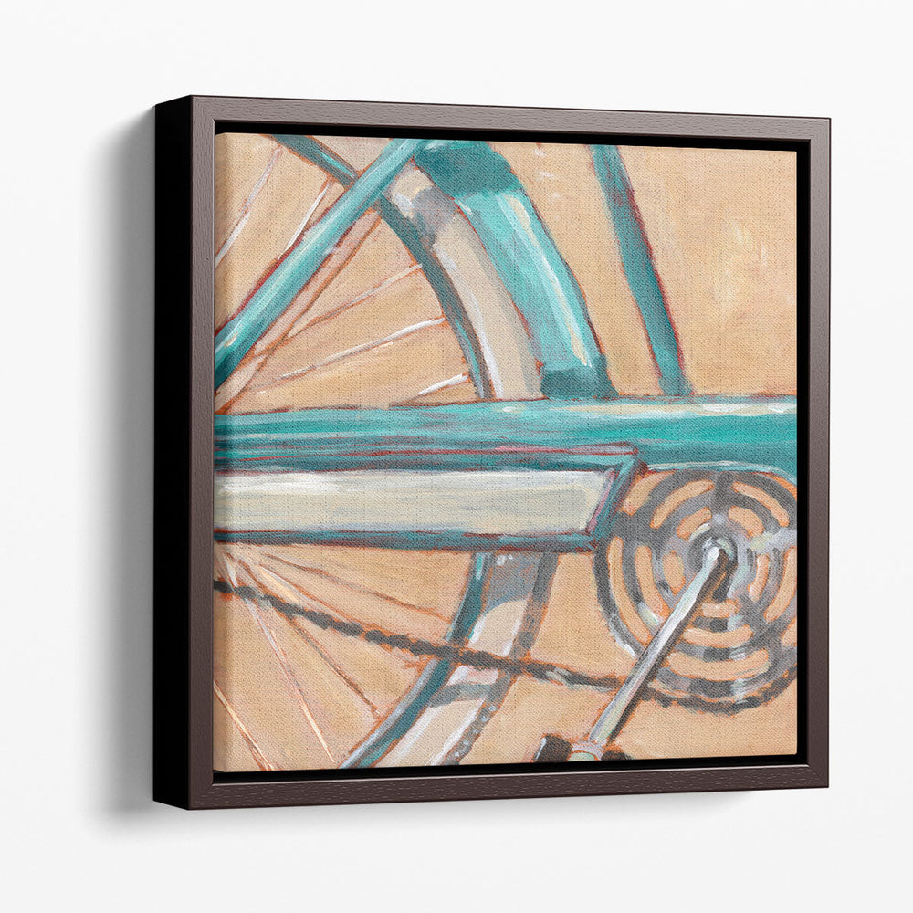 Retro Cycle IV - Canvas Print Wall Art