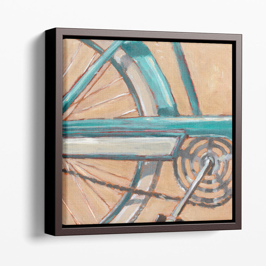 Retro Cycle IV - Canvas Print Wall Art