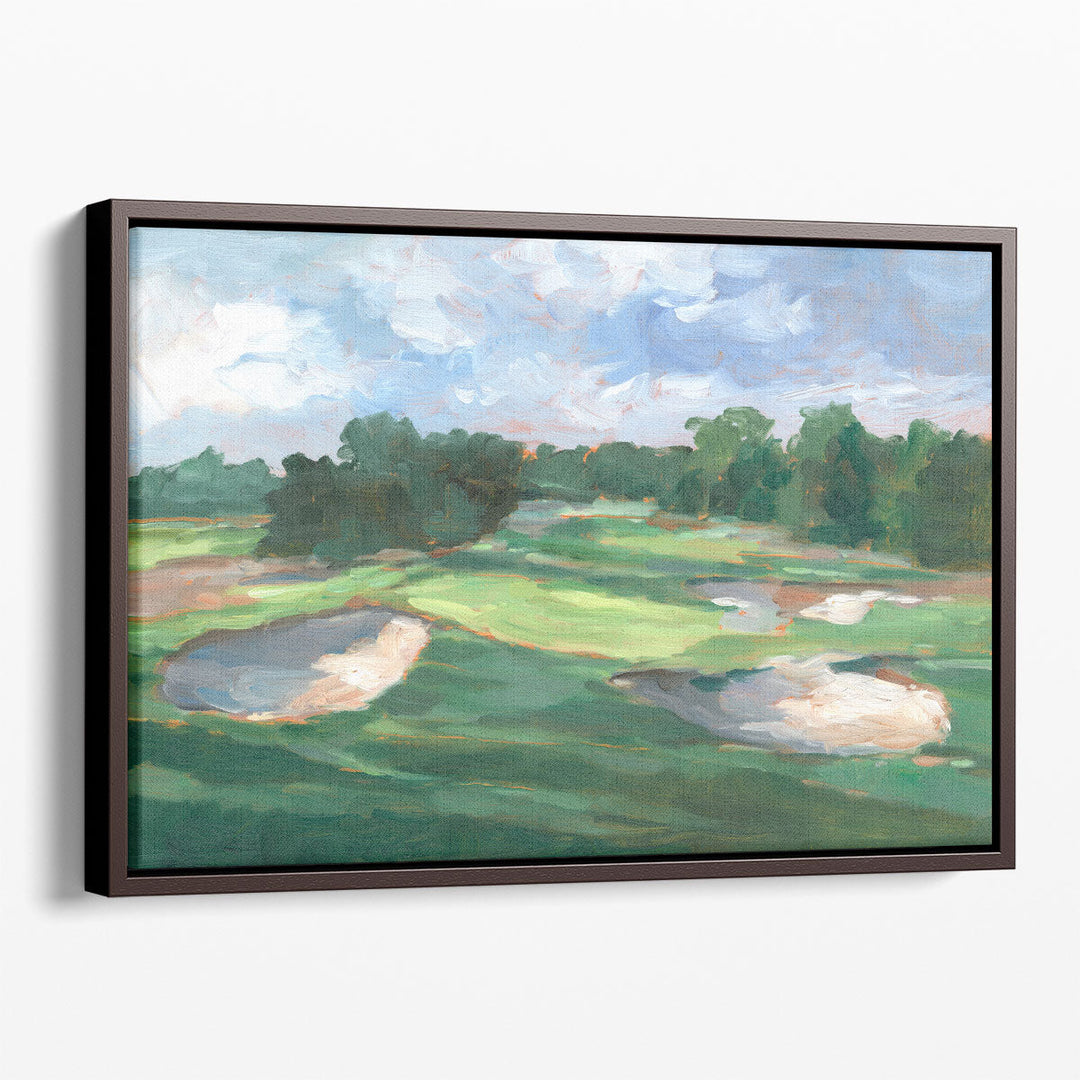 Golf Course Study III - Canvas Print Wall Art