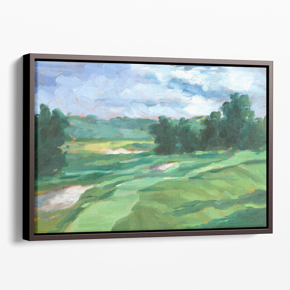 Golf Course Study IV - Canvas Print Wall Art