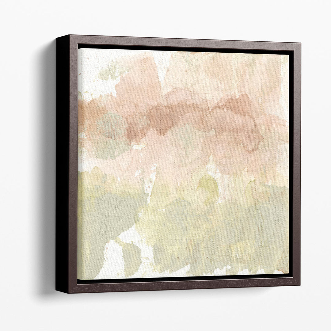 Dusty Blush and Olive I - Canvas Print Wall Art