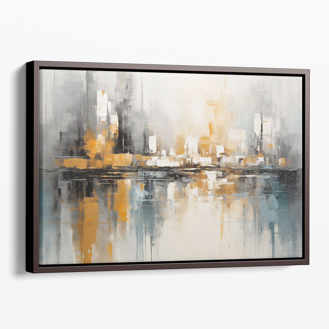 The Last Hour Cityscape - Canvas Print Wall Art