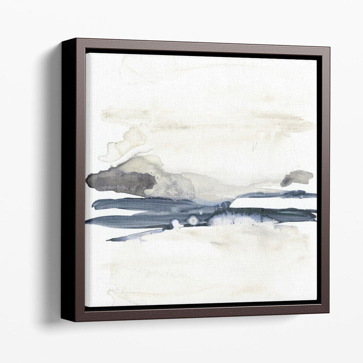 Navy Horizon Line II - Canvas Print Wall Art