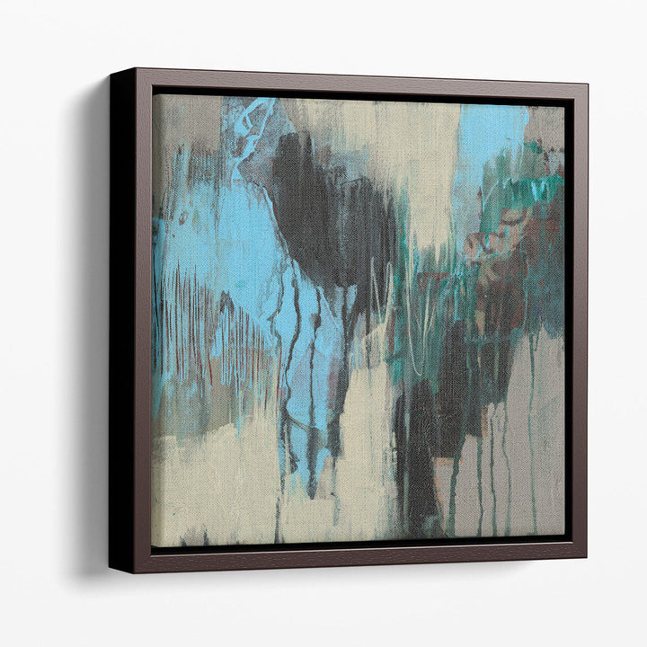 Ocean Blue Abstract II - Canvas Print Wall Art