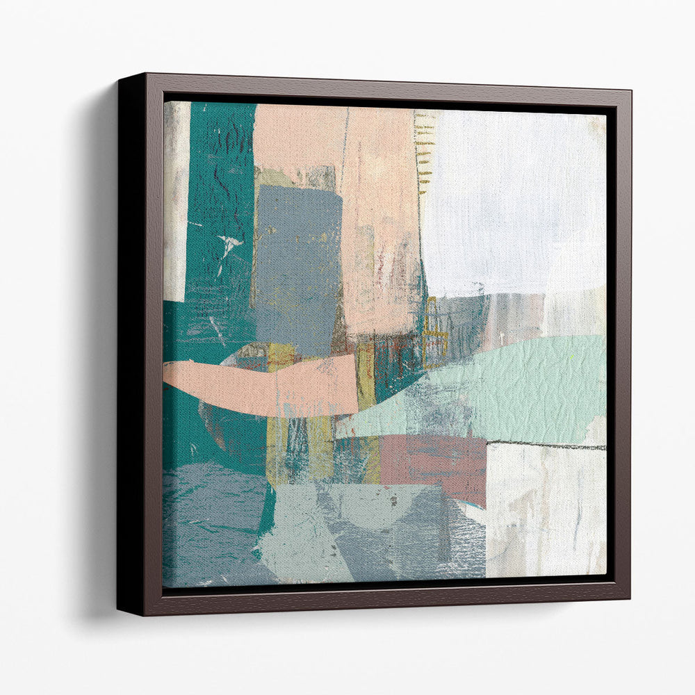 Pastel Collage I - Canvas Print Wall Art