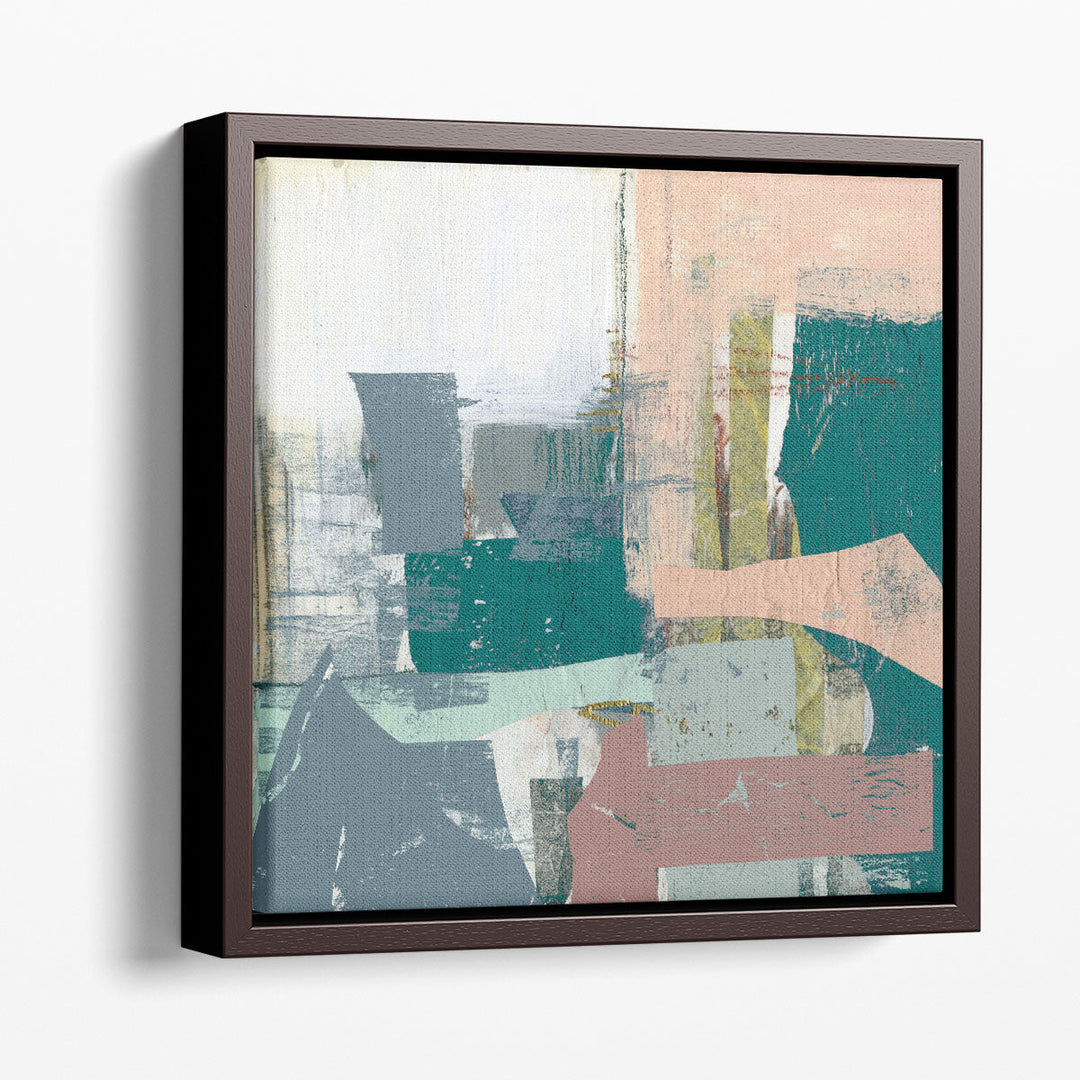 Pastel Collage II - Canvas Print Wall Art