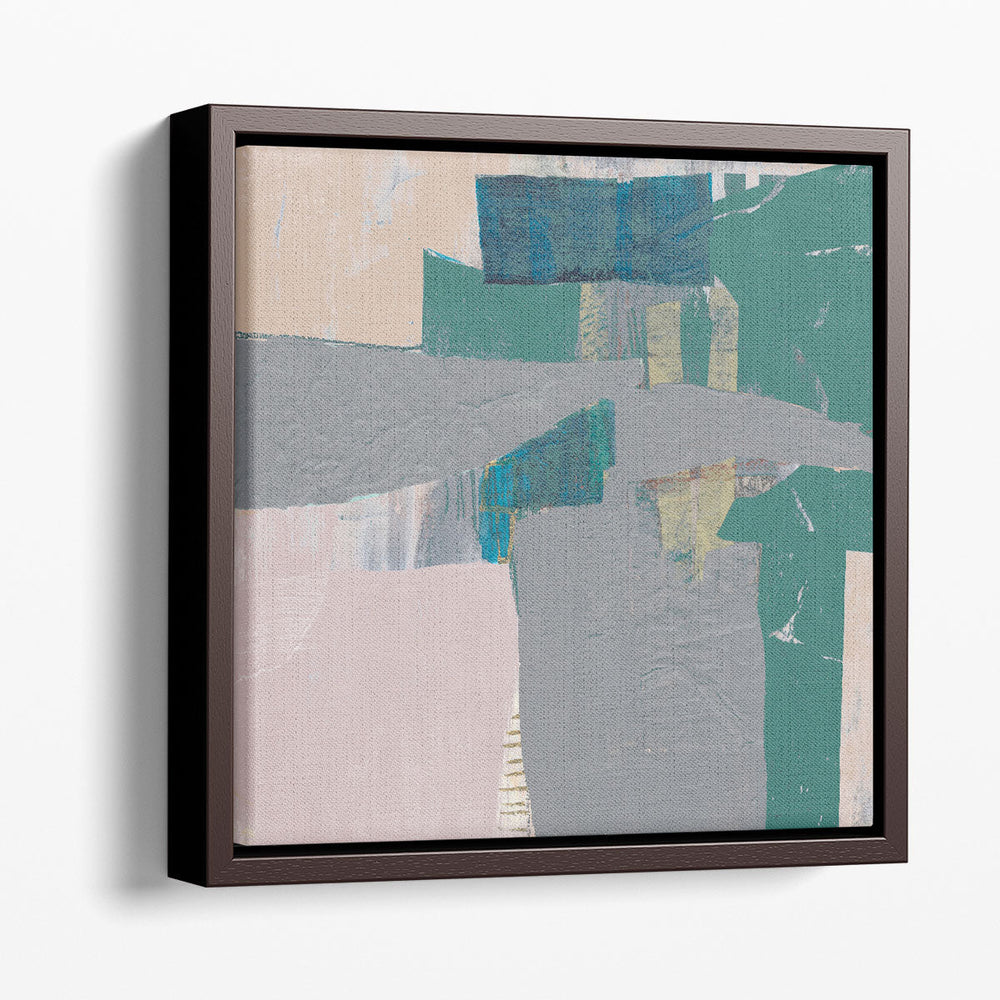 Pastel Collage IV - Canvas Print Wall Art