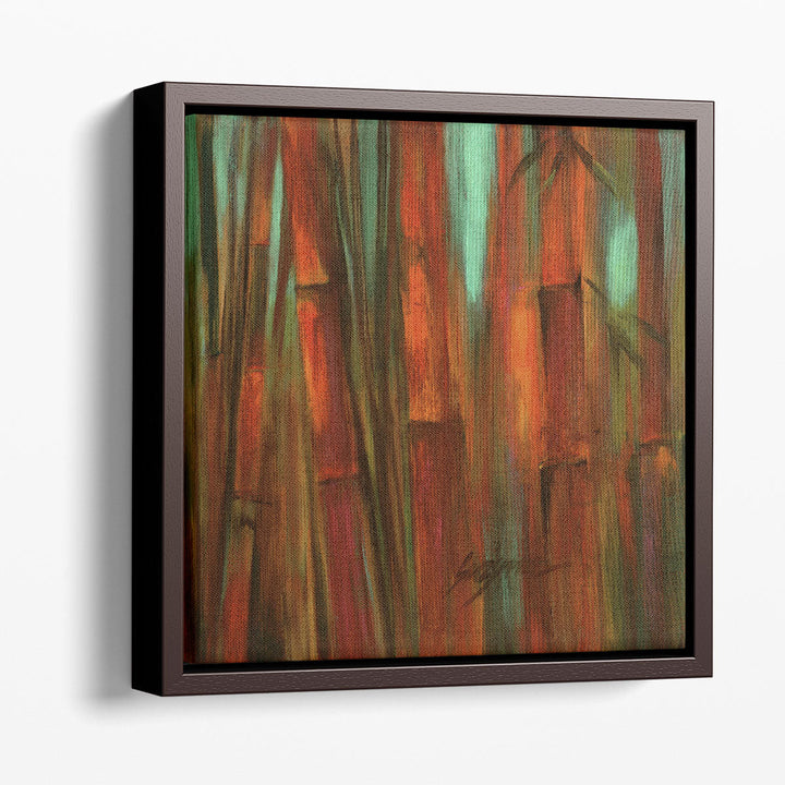 Sunset Bamboo II - Canvas Print Wall Art