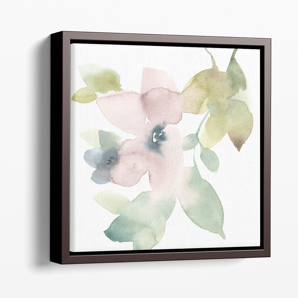 Sweet Petals and Leaves IV - Canvas Print Wall Art