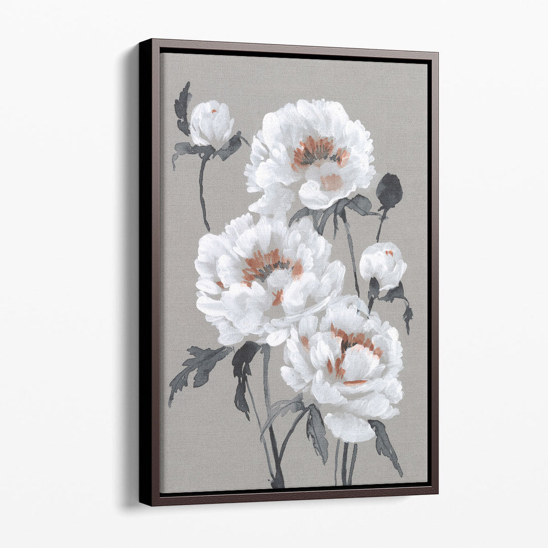 Peony Profusion I - Canvas Print Wall Art