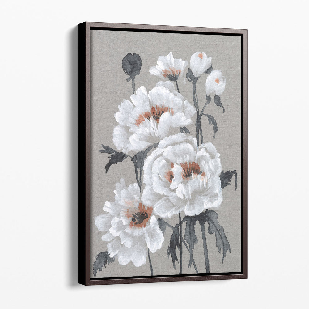 Peony Profusion II - Canvas Print Wall Art