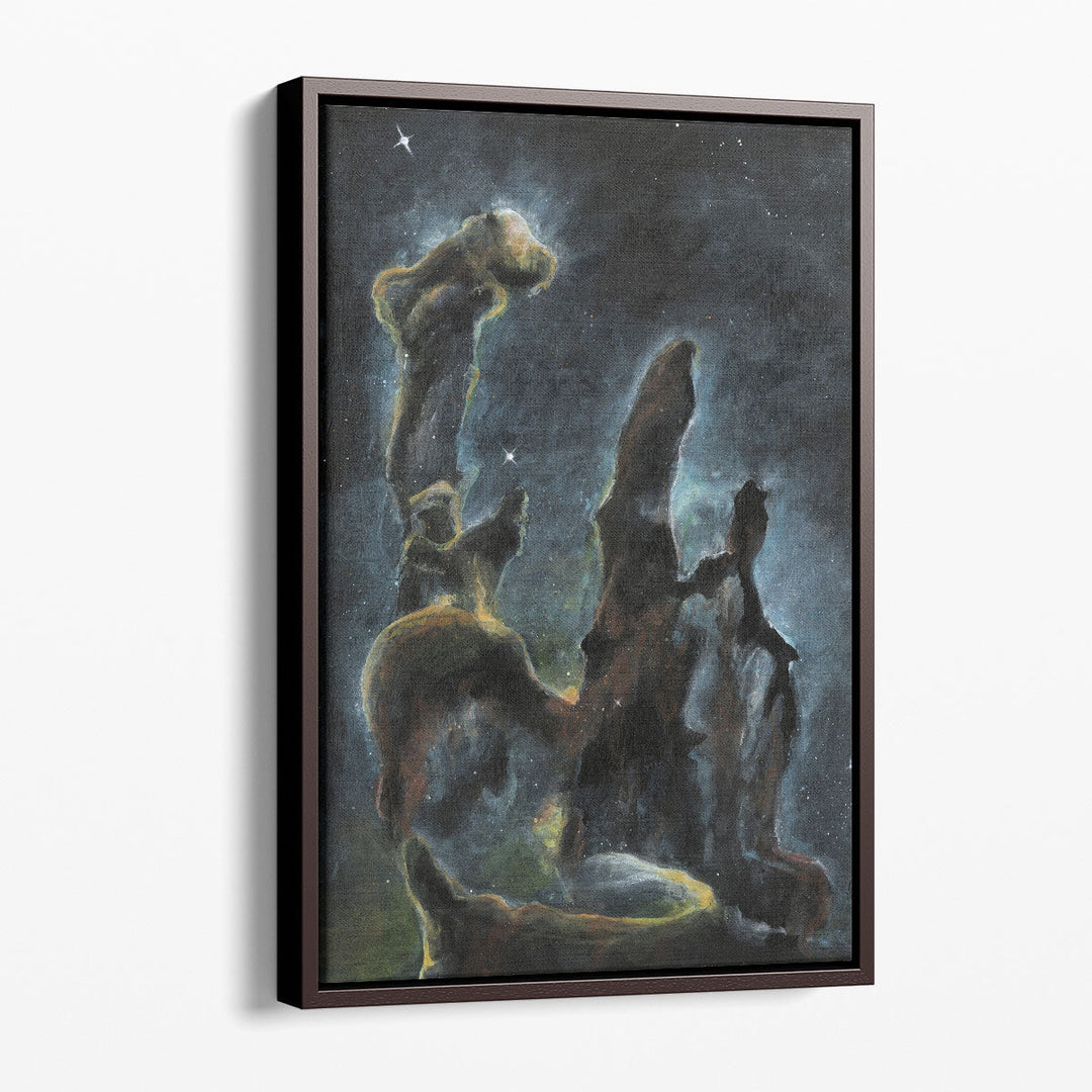 Distant Nebula IV - Canvas Print Wall Art