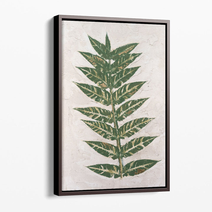 Fresco Frond II - Canvas Print Wall Art