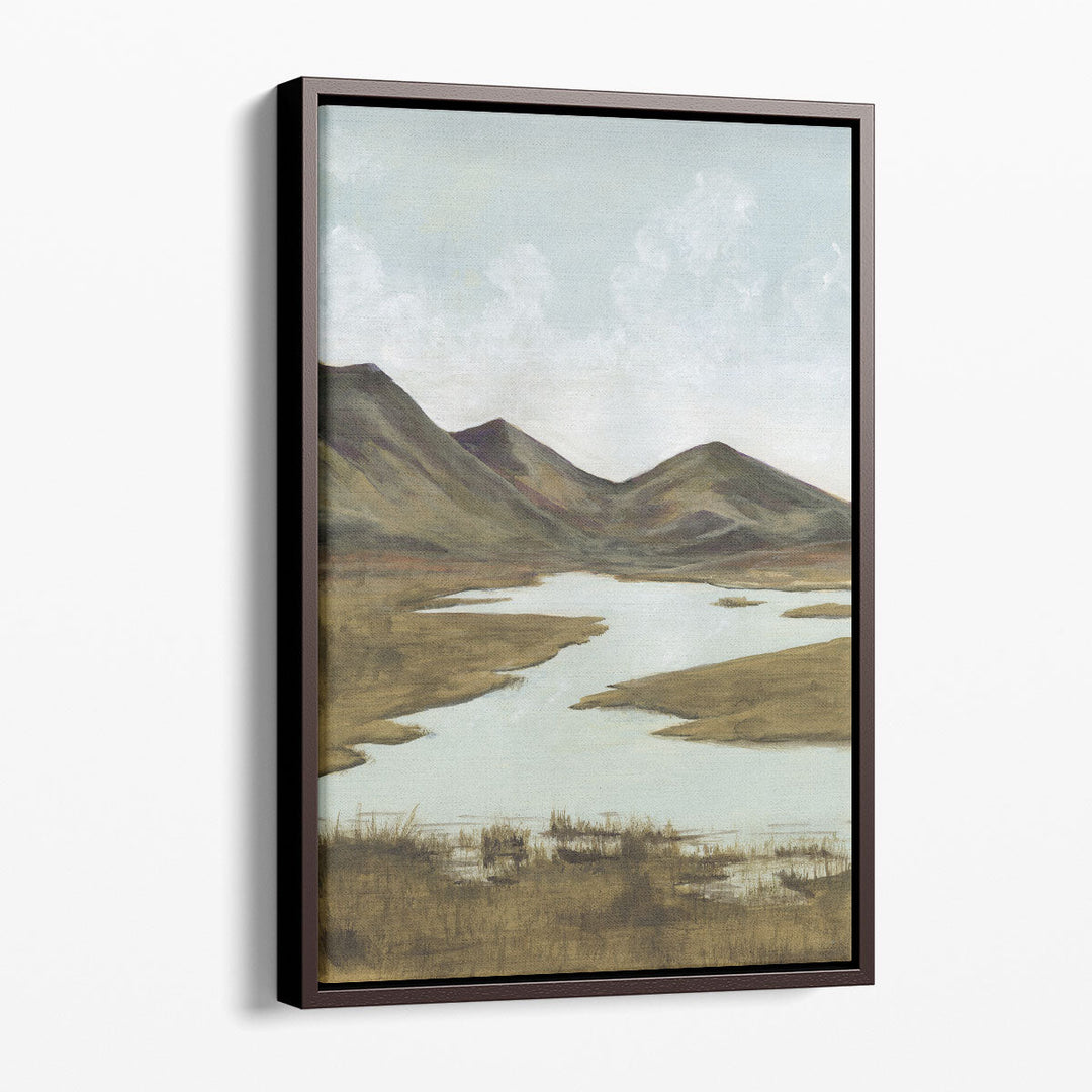 Glacial Lake Horizon II - Canvas Print Wall Art