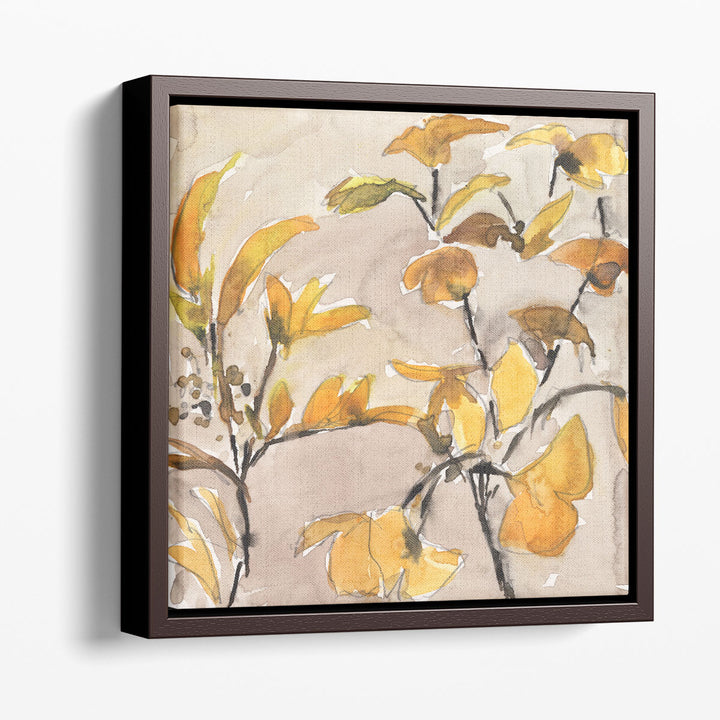 Ginkgo Leaf Moment II - Canvas Print Wall Art