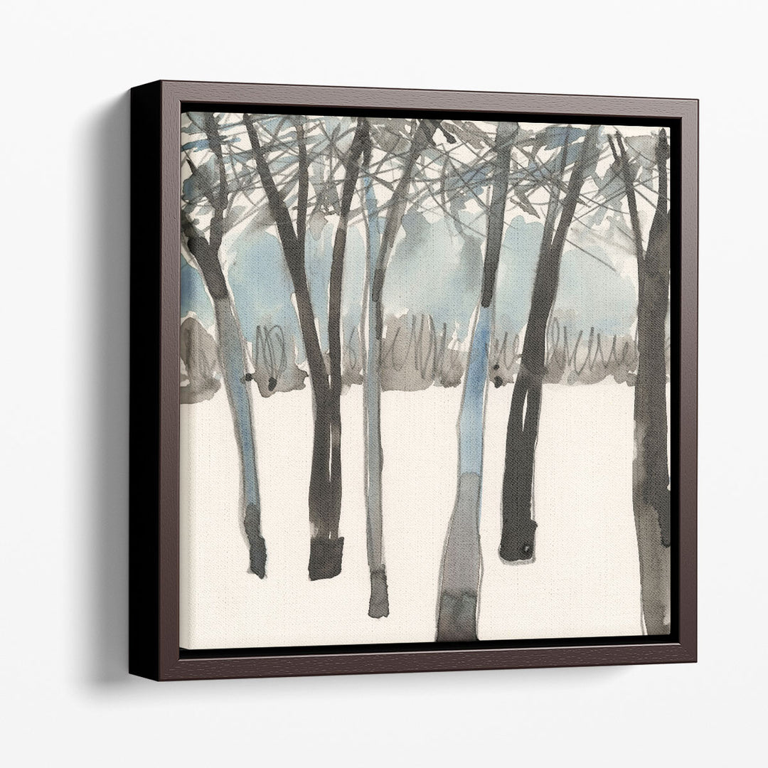 Winter Treeline II - Canvas Print Wall Art