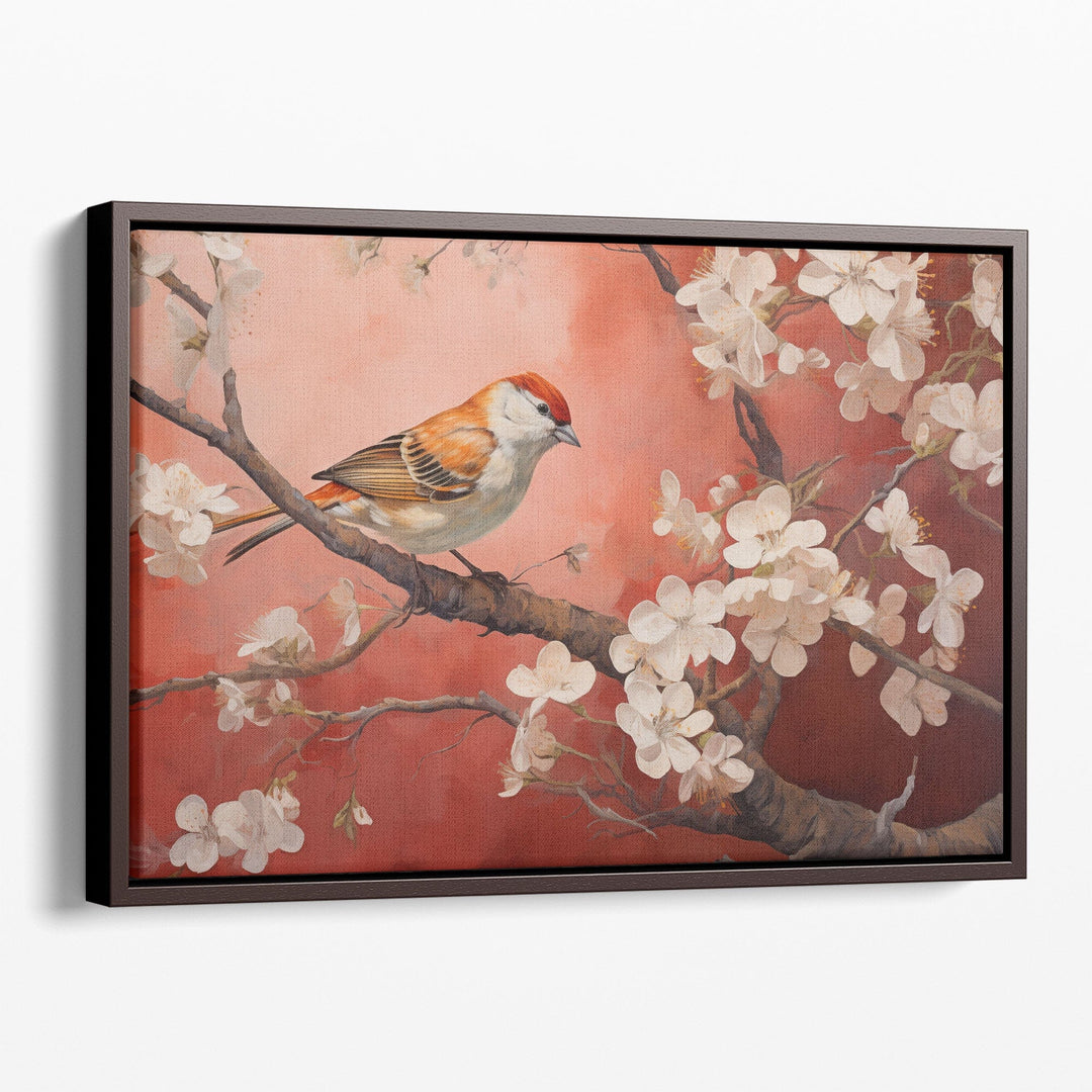 Victorian Spring in Gogh's Style - Canvas Print Wall Art