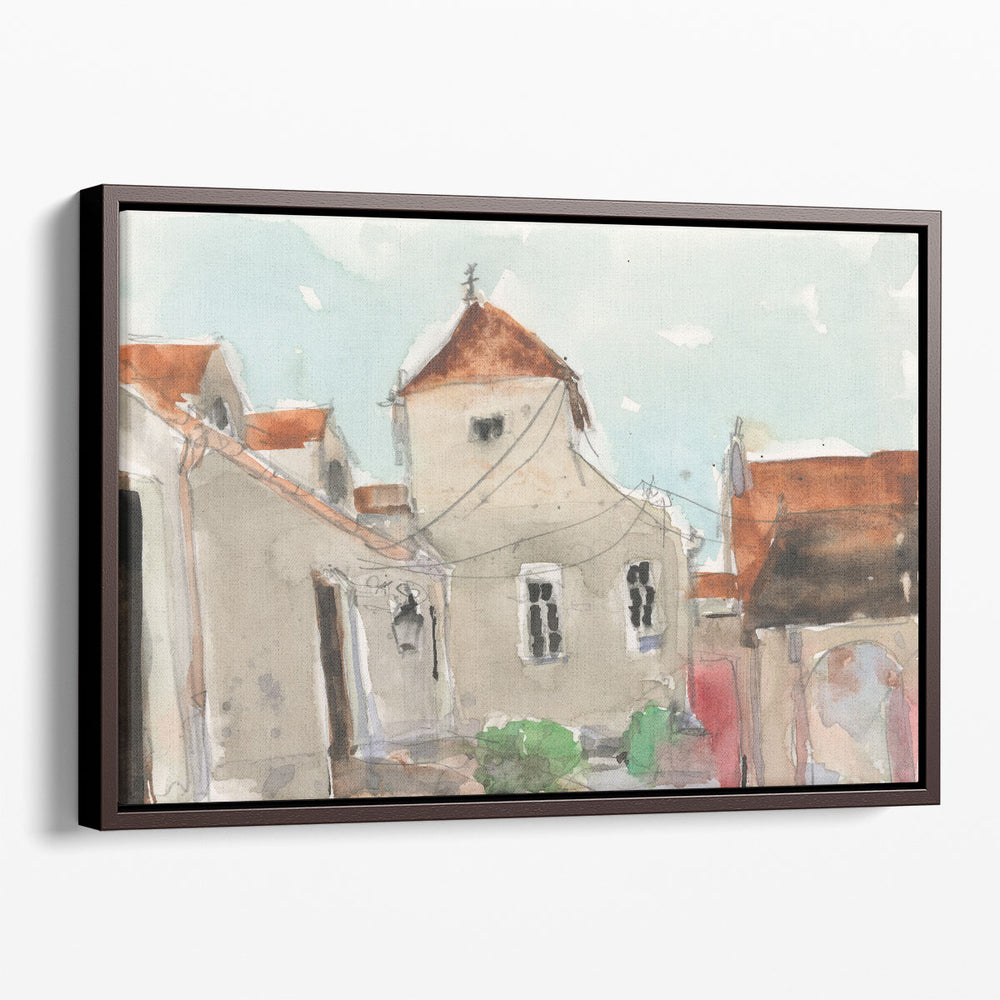 14 Route De Beaune - Canvas Print Wall Art