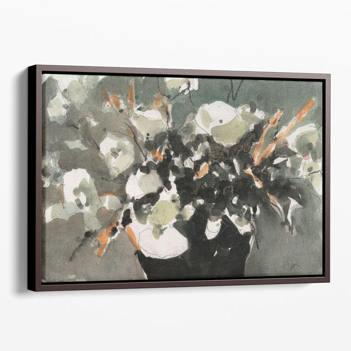 Dark Flower Aesthetic  II - Canvas Print Wall Art