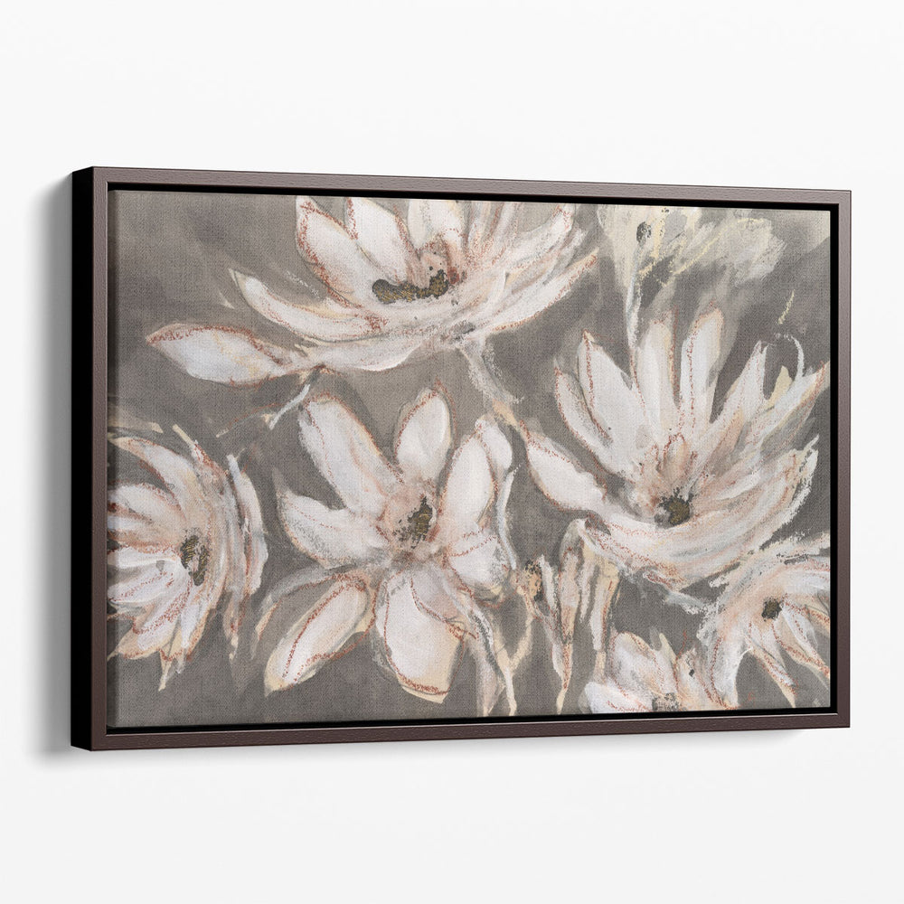 Embellished Magnolia II - Canvas Print Wall Art