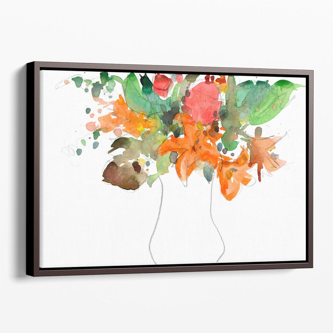 Expressive Bouquet I - Canvas Print Wall Art