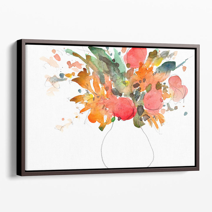 Expressive Bouquet II - Canvas Print Wall Art