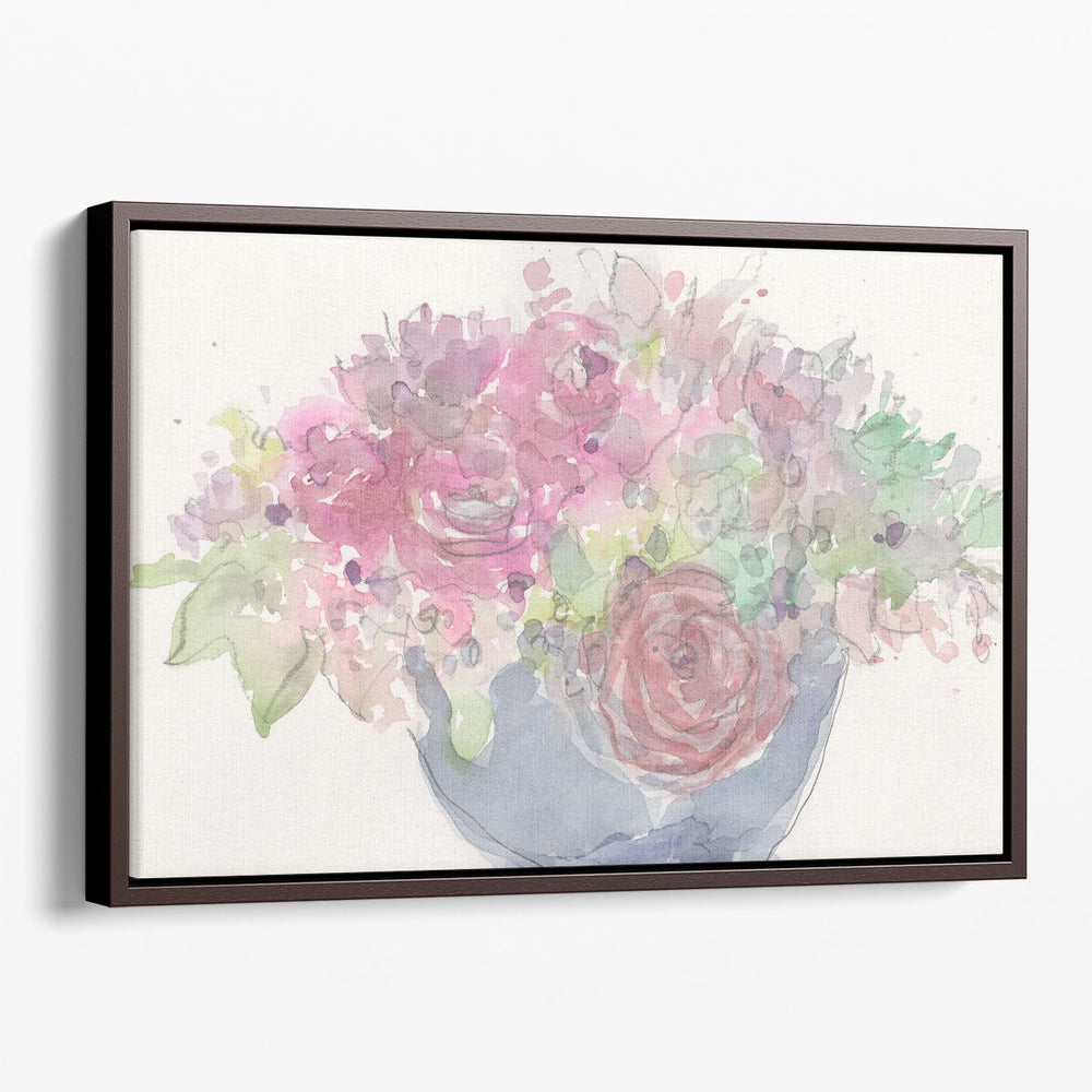 Floral Dreamy I - Canvas Print Wall Art