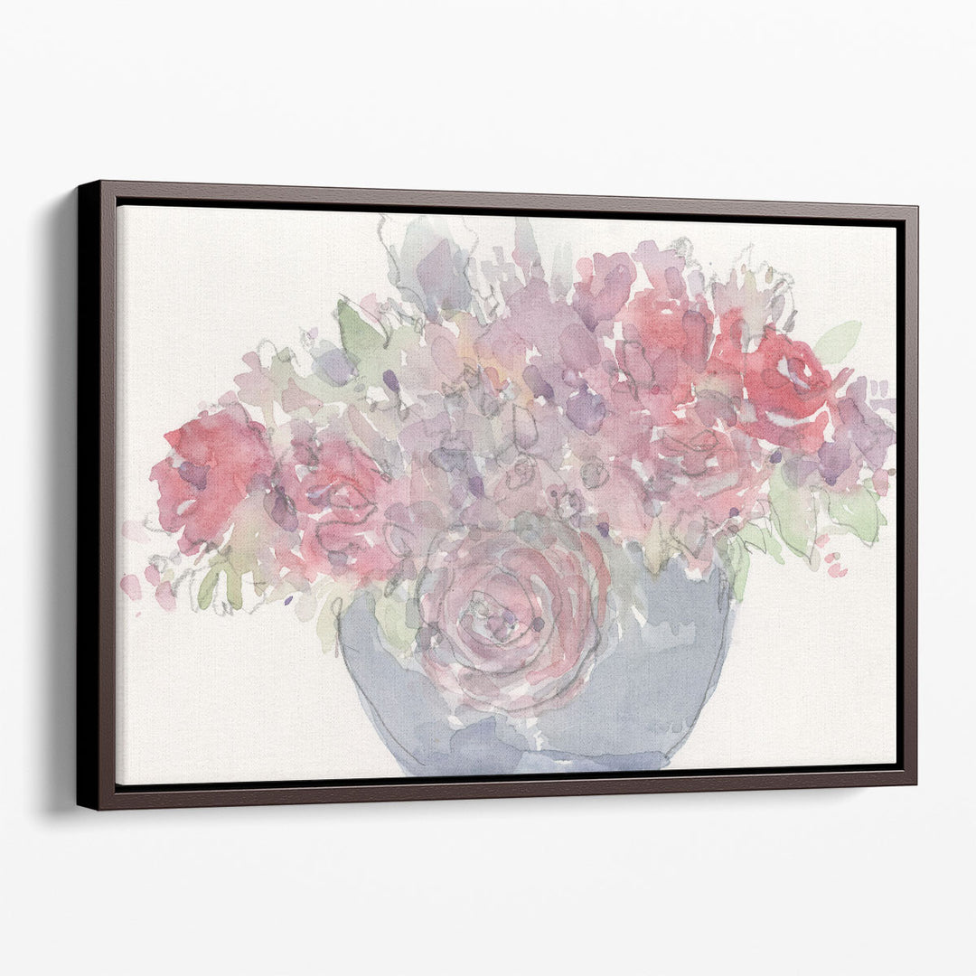 Floral Dreamy II - Canvas Print Wall Art