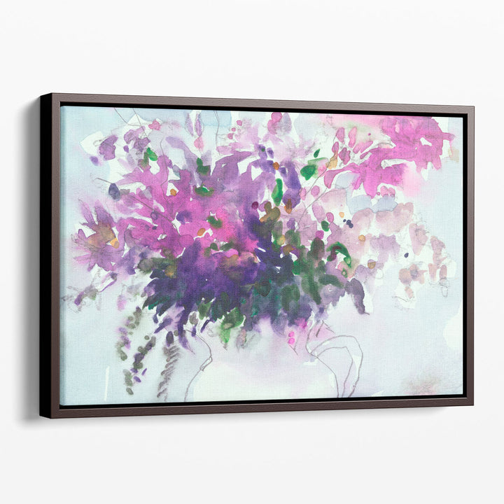 Floral in Pitcher II - Canvas Print Wall Art