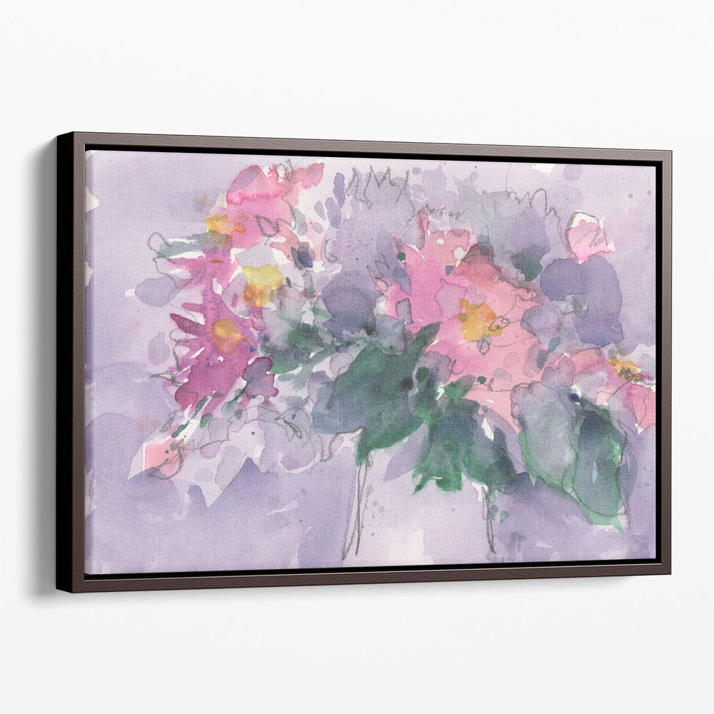 Floral Occasion I - Canvas Print Wall Art