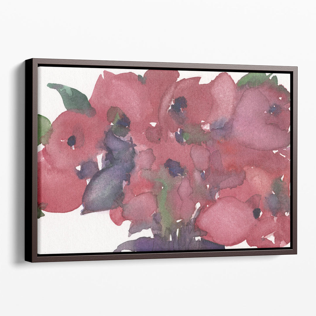 Floral Pretty I - Canvas Print Wall Art