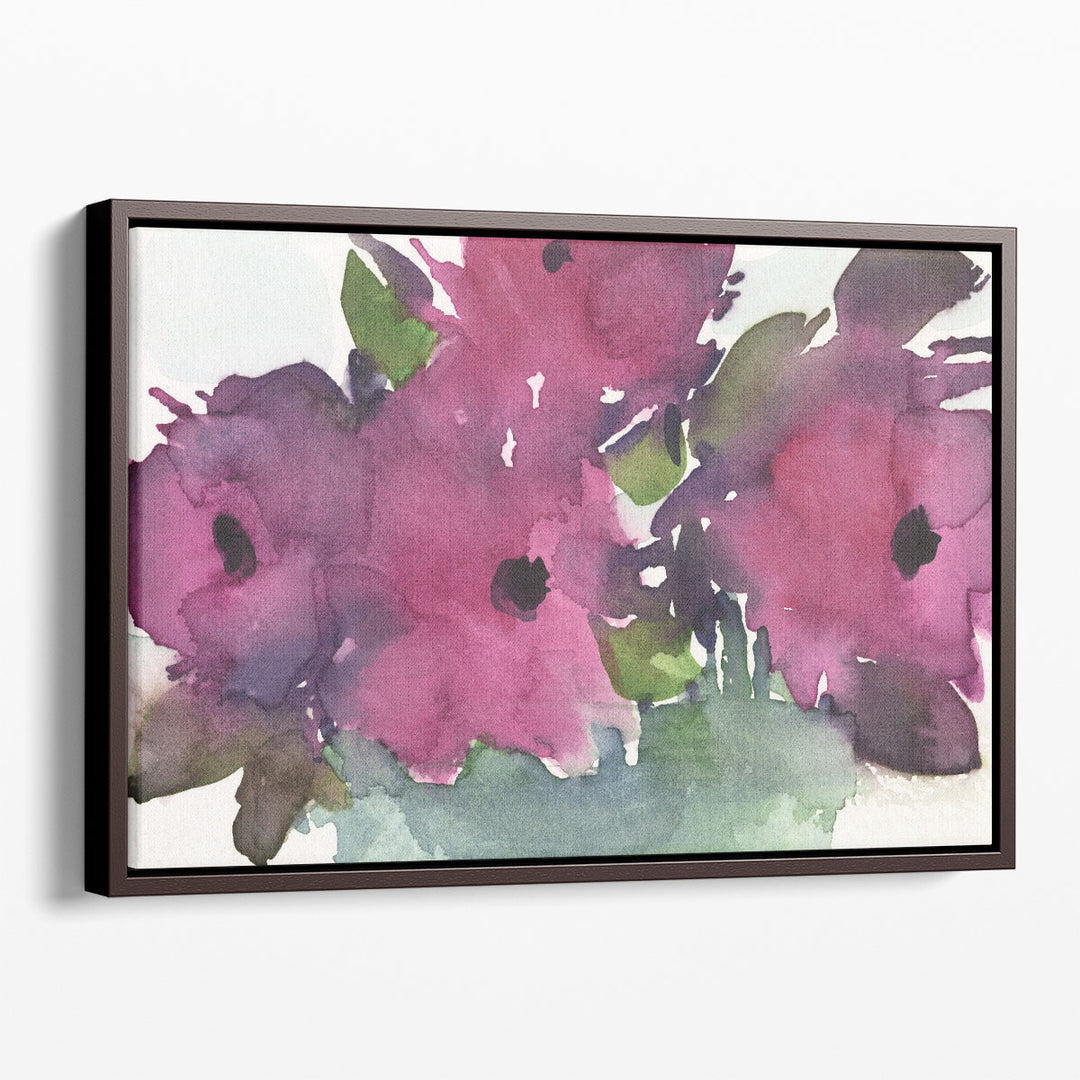 Floral Pretty II - Canvas Print Wall Art