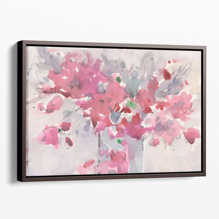 Floral Setting II - Canvas Print Wall Art