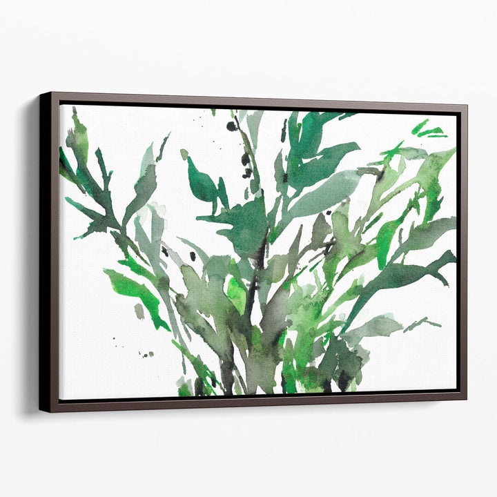 Just the Leaves II - Canvas Print Wall Art