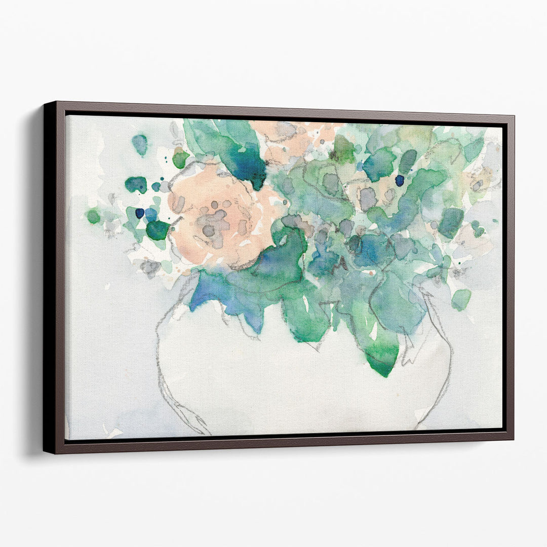 Pastel Arrangement I - Canvas Print Wall Art