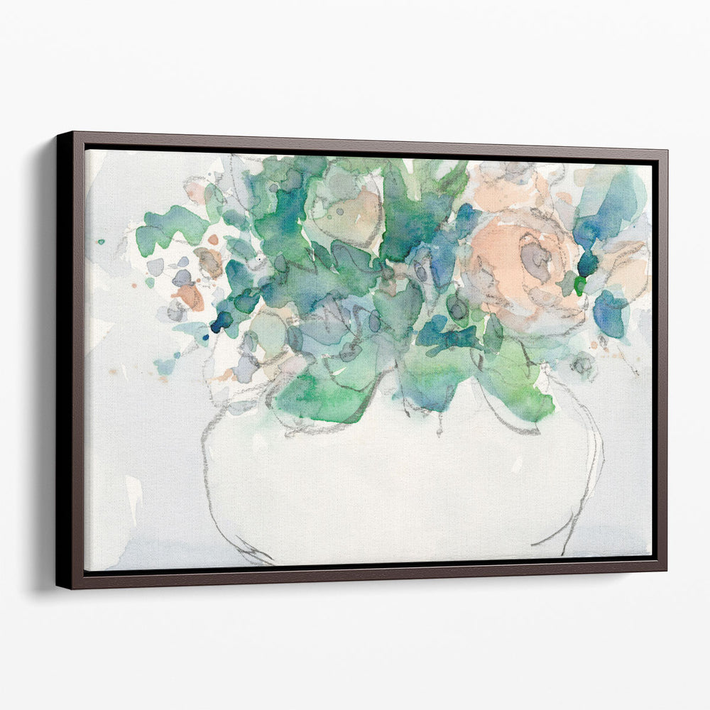 Pastel Arrangement II - Canvas Print Wall Art