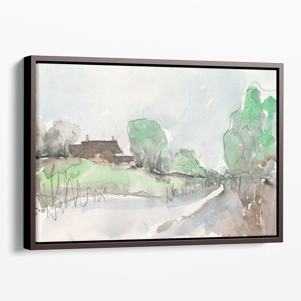 The Landscape Background I - Canvas Print Wall Art